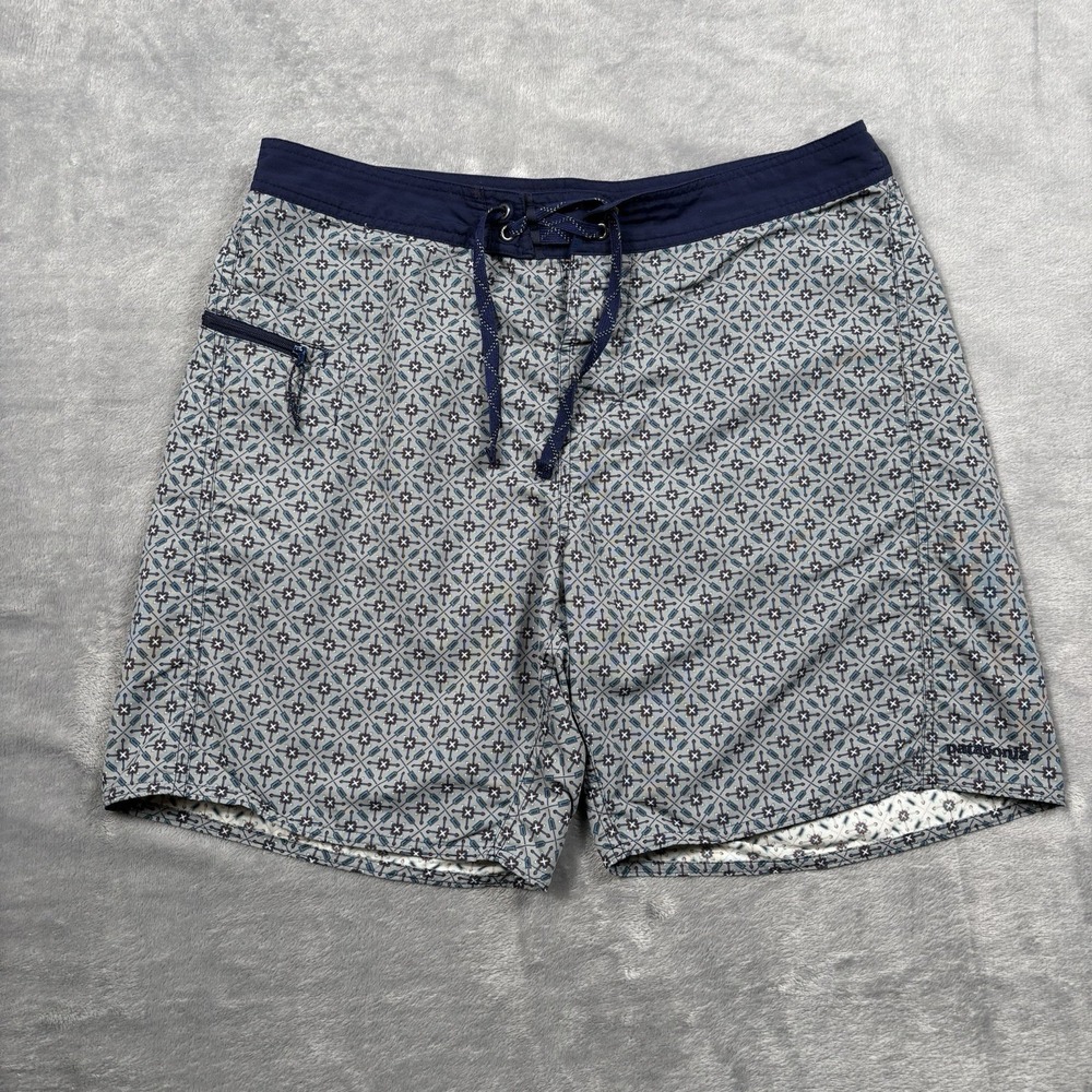 Patagonia Minimalist Wavefarer Stretch Board Shorts Mens Size 35